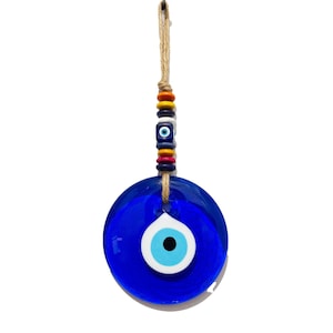 Evil Eye Wall Hanging, House Protection, Home Decor, New Home Gift Idea, Home Protection, Good Luck, Protection Charm, Baby Shower Gift,
