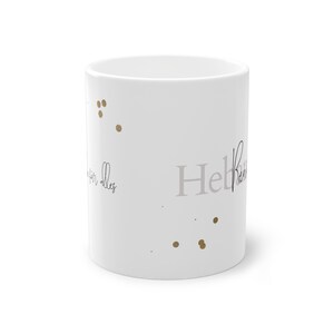 Personalisierte Tasse als einzigartiges Geschenk für die Hebamme zu Ostern zum Geburtstag oder Geschenk zum danke sagen Bild 5