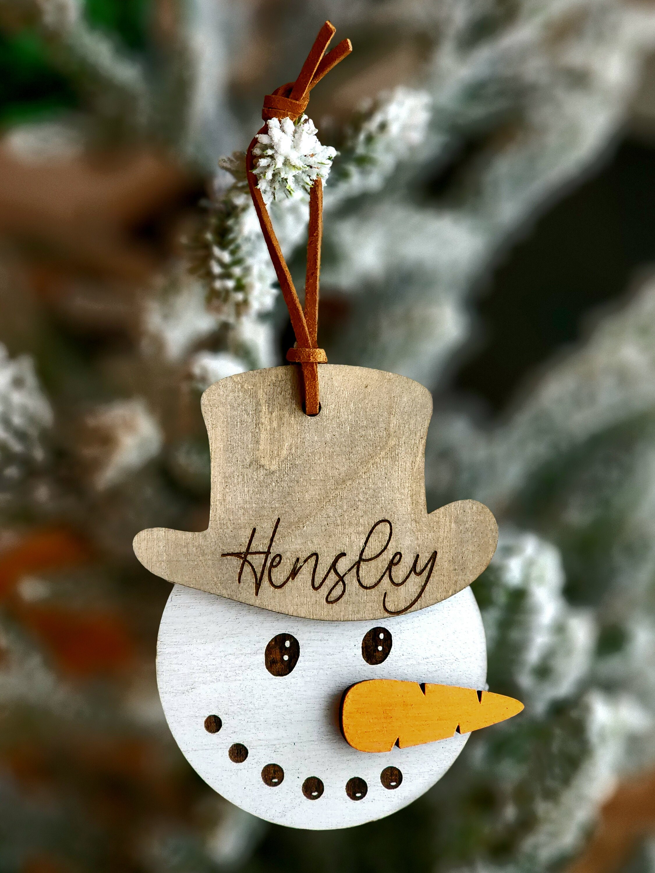 2023 2025 2025 Christmas Ornament, SVG Laser Cut File, Snowman