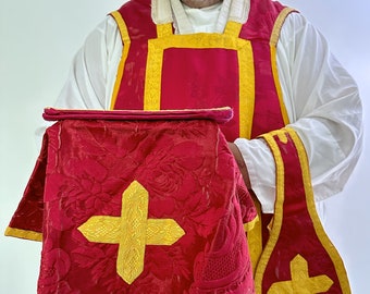 Roman Low Mass Set in Red