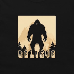 Bigfoot Believe Short-Sleeve Unisex T-Shirt