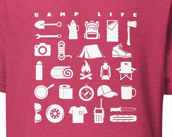 Camiseta unisex Camp Life