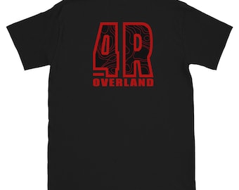 Topógrafo 4 Runner Overland camiseta unisex de manga corta