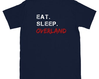 Aiken 4 Adventure - Eat Sleep Overland t-shirt