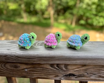 Crochet Tiny Turtle | Turtle Plush Toy