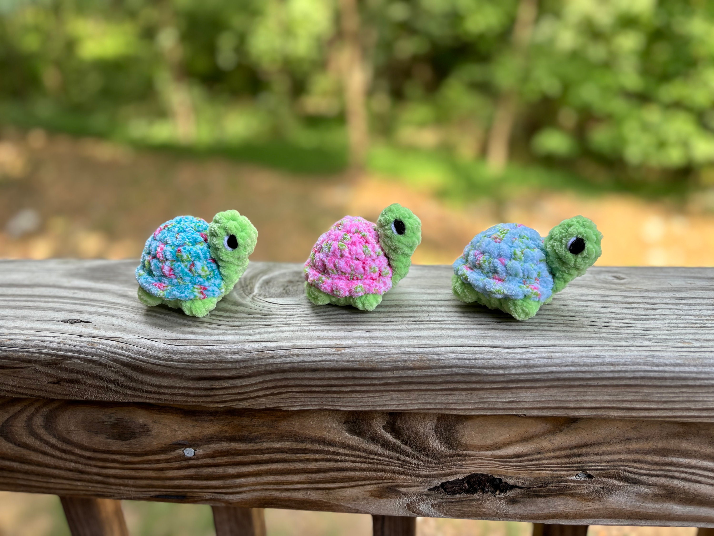 Plush Tiny Turtle Etsy