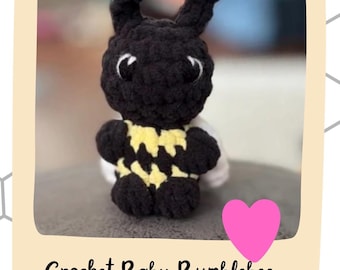 Crochet Baby Bumblebee Pattern: No Sew Bee (PDF Pattern)