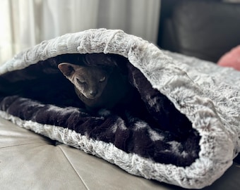 Pet bed, pet sleeping bag, cat bed, dog bed, pet pocket, basket, pet blanket