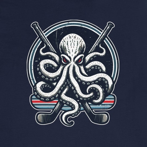 Release the Kraken Hockey T-Shirt Celebrating Seattle's Sea Monster On Ice