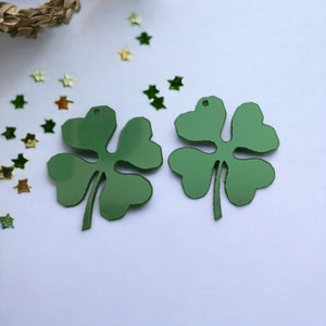 Shamrock DIY Earring Blanks image 1