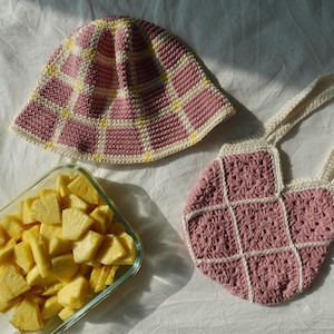 Daphne Grid Fischerhut-Muster