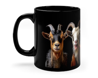 Goat Lovers' Delight - Humorous Farm Animal Coffee Mug