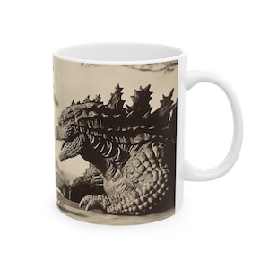 Kaiju Tea Party Showdown, tazza da caffè Epic Geisha incontra Godzilla immagine 5