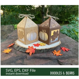 Fall Maple Leaf Pumpkin Lantern SVG, Thanksgiving Halloween (Digital file)