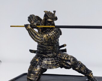 Dark Golden Samurai Incense Holder - Etsy