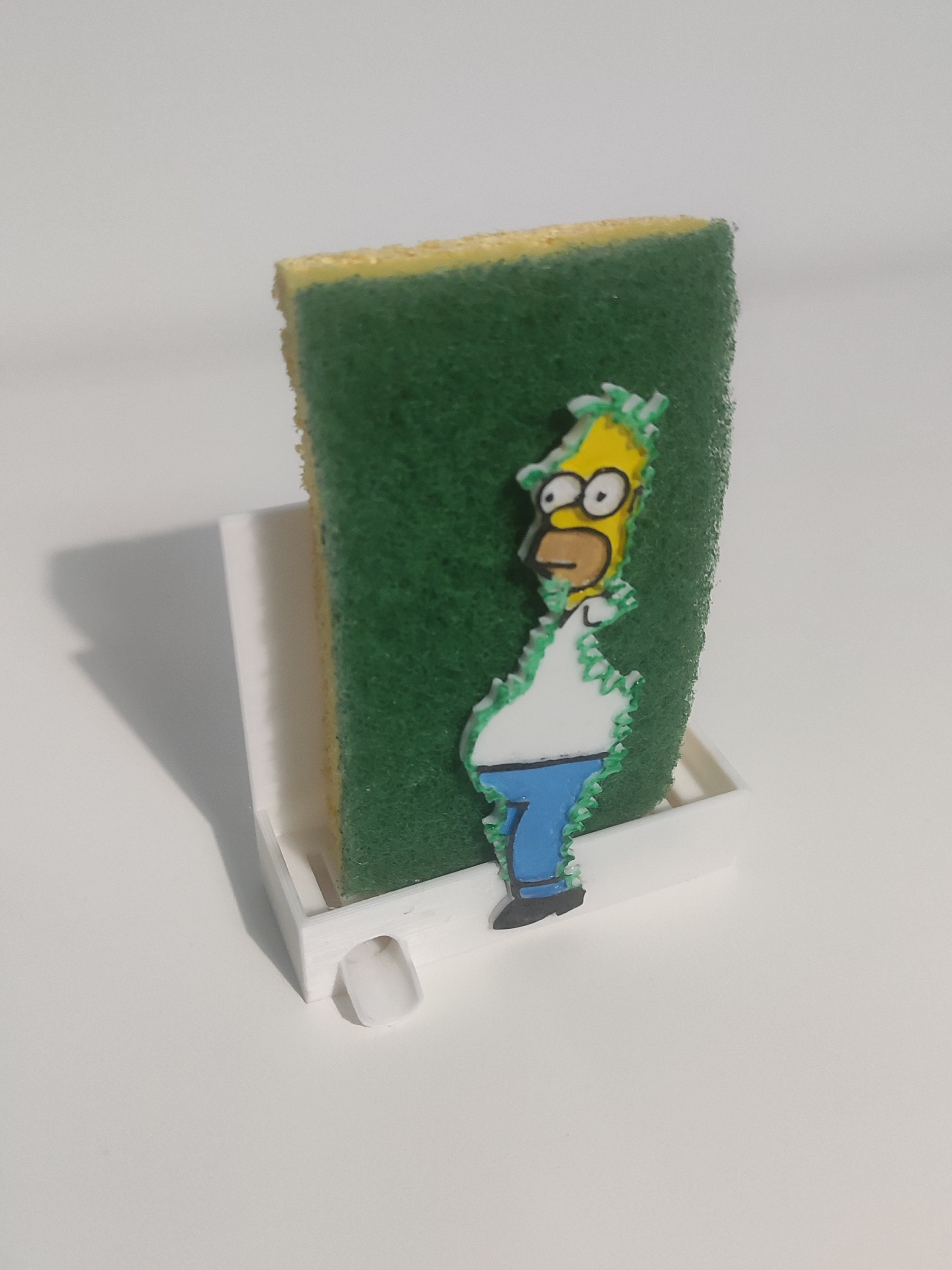 Sponge Holder Homer the Simpsons Etsy