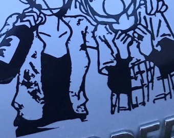 Nana and Hachi Anime Decal