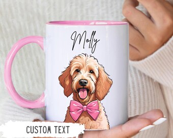 Personalized Goldendoodle Mug Dog Coffee Cup Goldendoodle Gifts Custom Pet Gift Doodle Mom Custom Pet Mug Dog Name Gifts