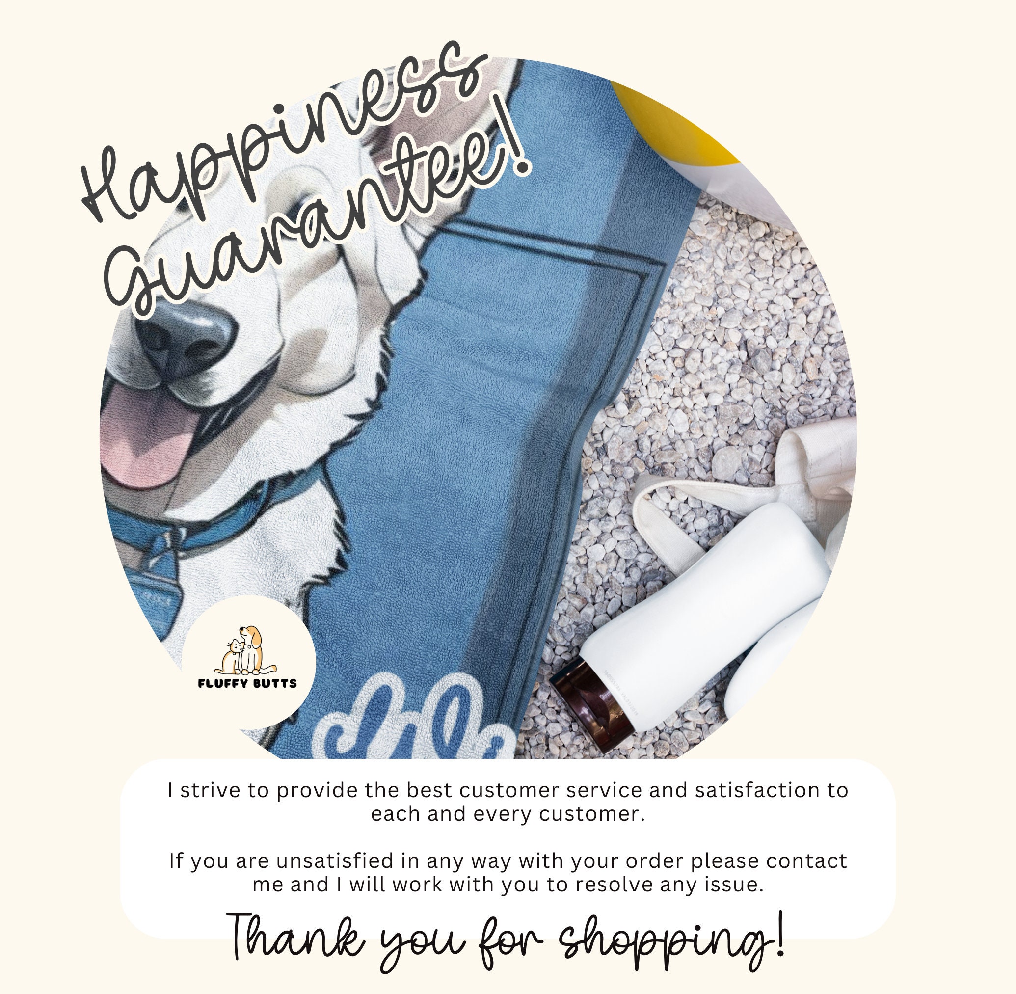 CafePress German Shepherd Beach Towel - 30x60 Inches, Super Soft & Absorbent, 100% Polyester Front, Cotton-Back
