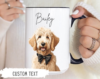 Personalized Goldendoodle Mug Dog Coffee Cup Goldendoodle Gifts Custom Pet Gift Doodle Mom Custom Pet Mug Dog Name Gifts