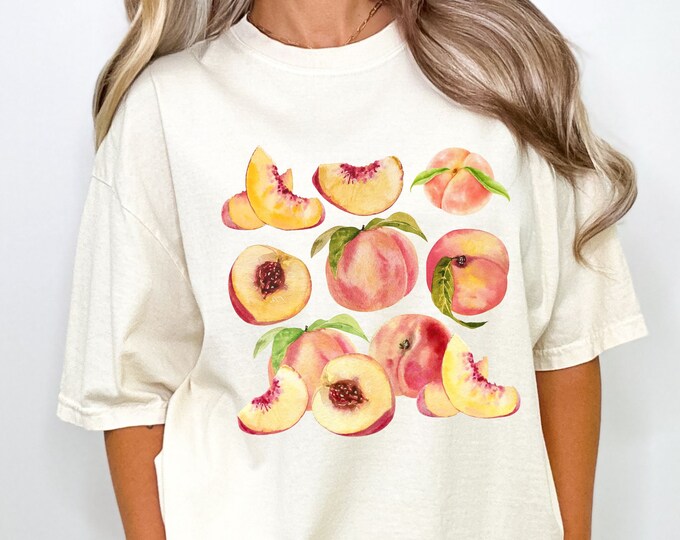 LA Aths Cotton Tee - Peach main image 0
