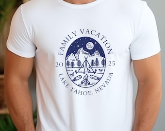 Custom Family Camping trip shirts Personalized Family Reunion Lake Shirt custom tshirts family Vacation shirt ideas  Mountains shirt