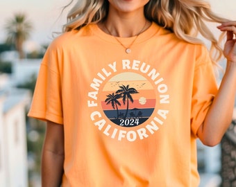 Custom family reunion tshirt, personalized shirt for family gathering, personalized family reunion shirt, custom beach family reunion shirts