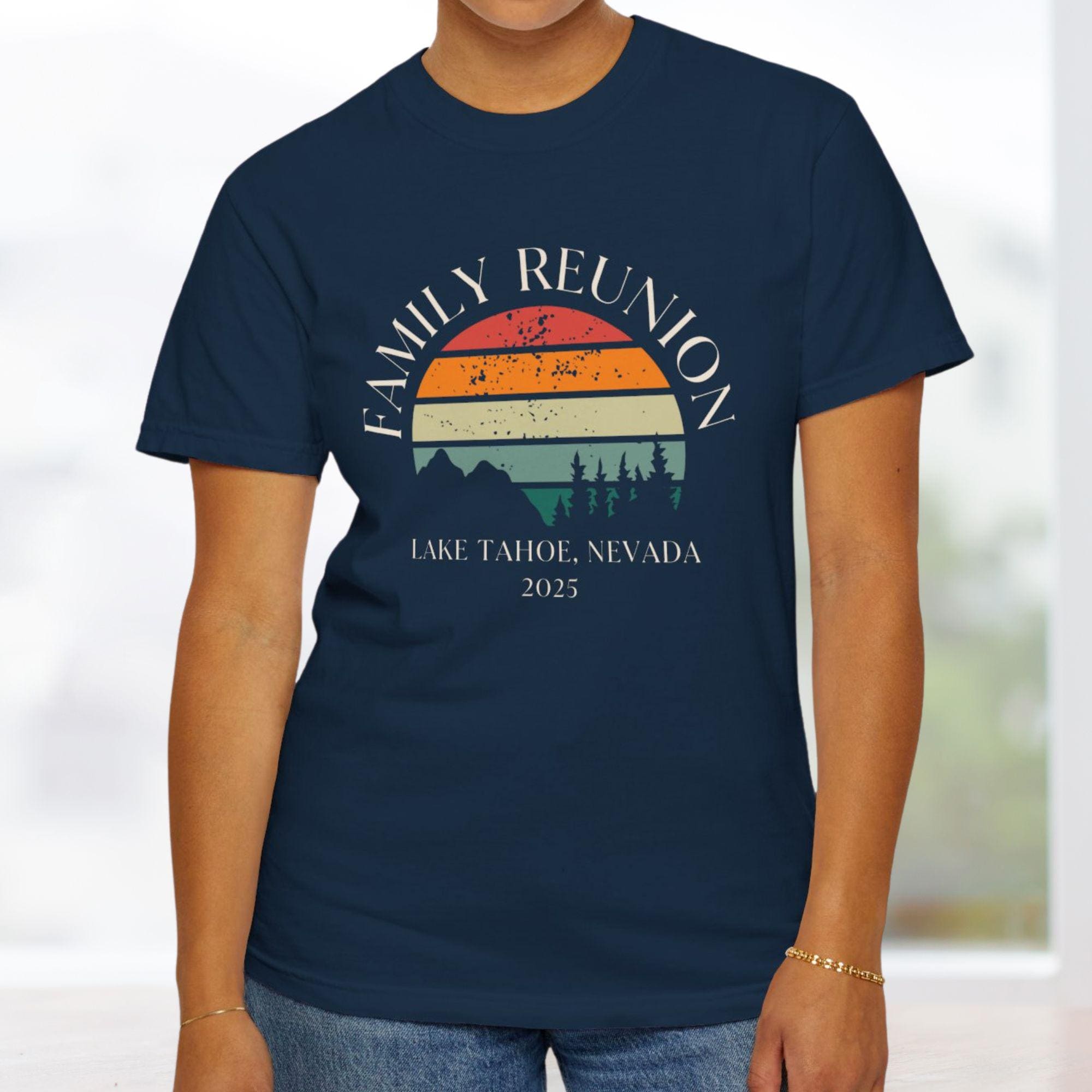 Custom Family Reunion Comfort Colors Shirts Personalized Family Reunion