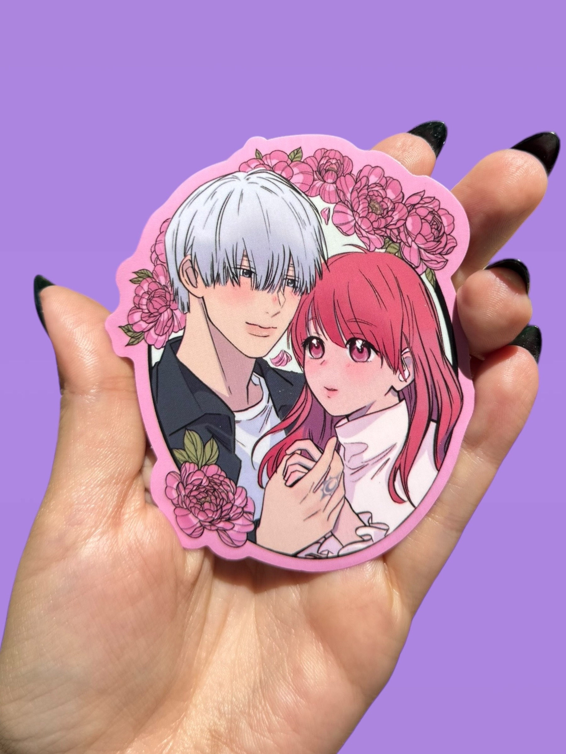 A sign of affection Glossy Sticker