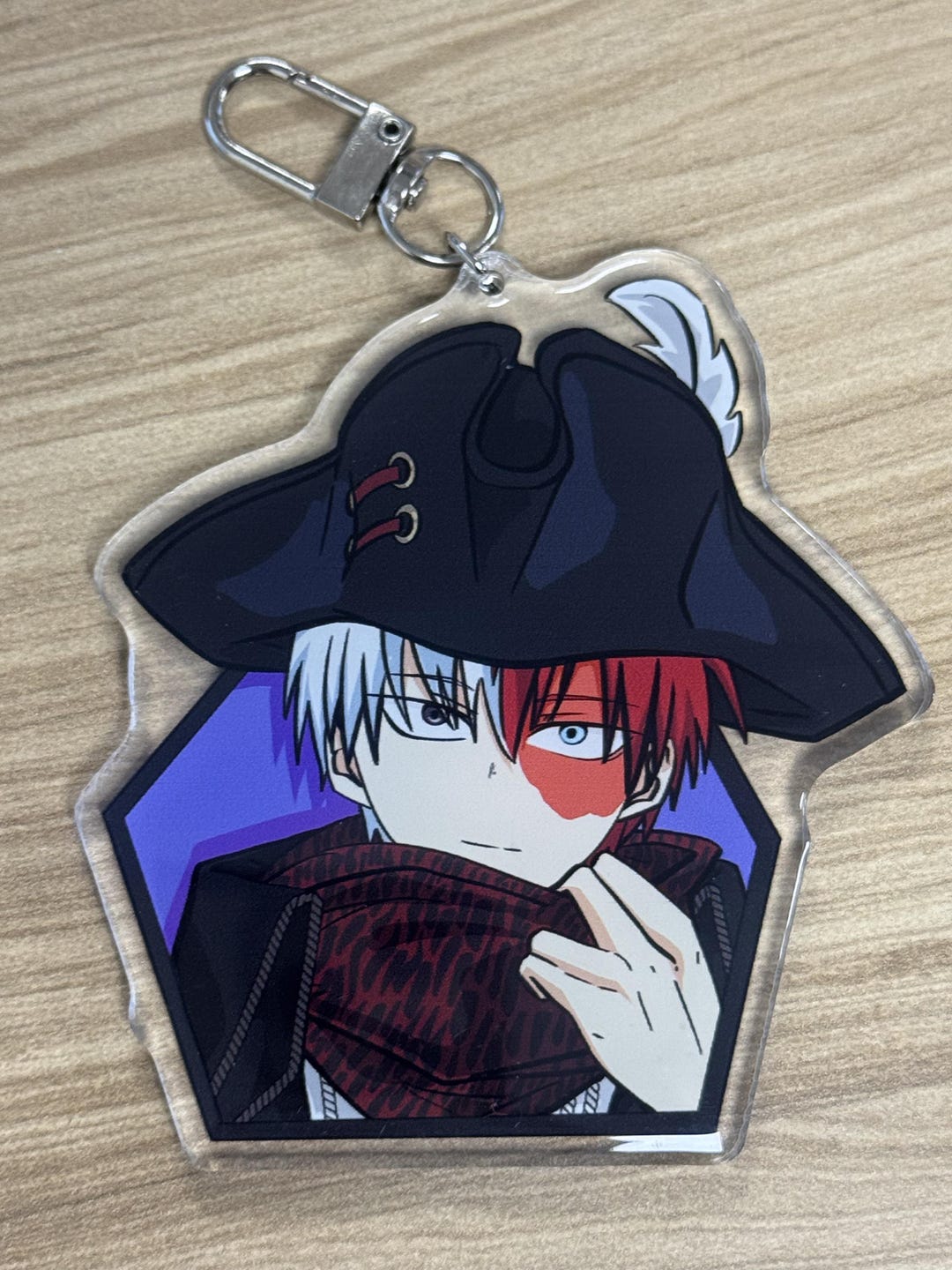 Shoto Pirate Acrylic Keychain - Etsy