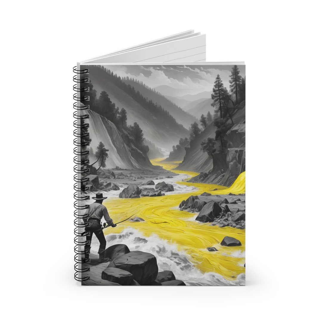 Spiral Notebook - Ruled Line - Etsy
