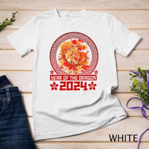 Dragon 2024 Year of the Dragon Lunar New Year 2024 T-Shirt Sweatshirt