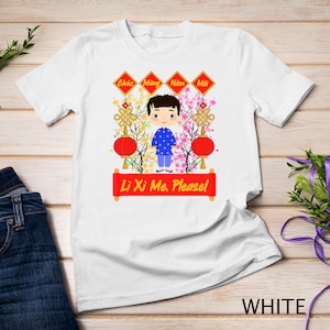 Vietnamese New Year Decorations Tet 2025 Chuc Mung Nam Moi T-Shirt Sweatshirt
