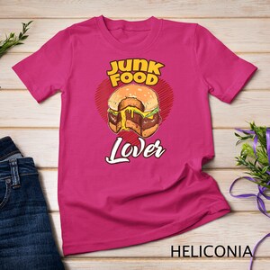 Women Funny Junk Foods Lover Burger Fries Fast food T-Shirt Sweatshirt
