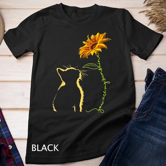 Cat You Are My Sunshine Shirt Cats Tee Gifts T-Shirt Sweatshirt