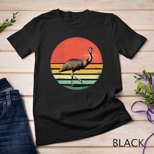 Retro Vintage Emu Natur Emu Liebhaber T-Shirt Sweatshirt