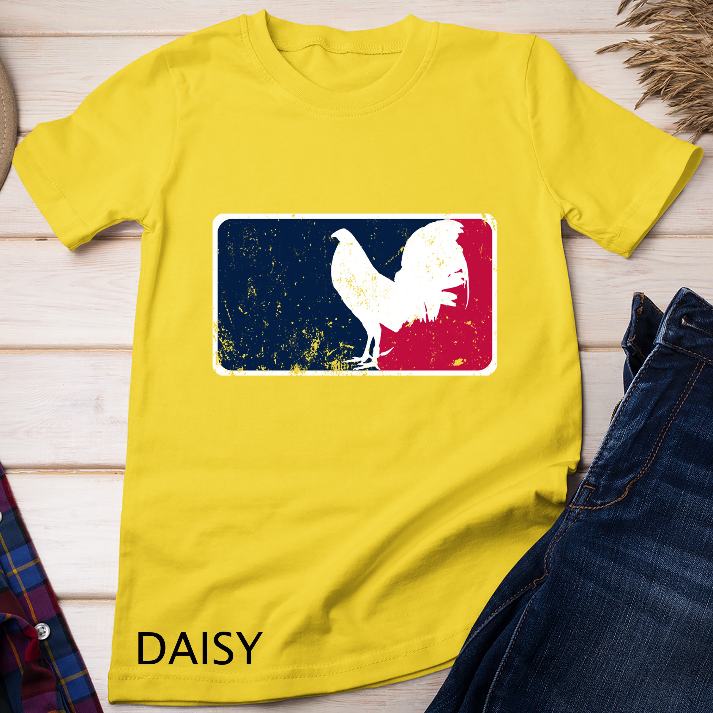 Vintage Gamefowl Major League Cock Rooster Chicken Gallegos T