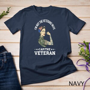 Sudadera con capucha para mujer con bandera militar de veteranos del ejército americano