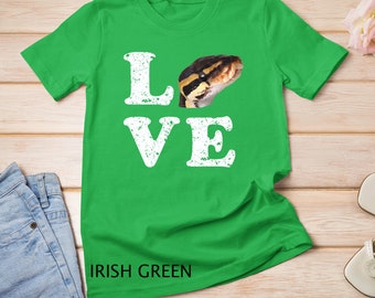 Ich liebe mein Ball Python Shirt Haustier Schlange Liebhaber Geschenk T-Shirt Sweatshirt