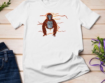 Lava Monkey Gorilla Tag Meme VR Gamer Camiseta Sudadera