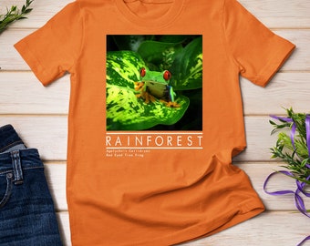 Red Eyed Tree Frog Rainforest Amphibian Frogs Lover T-Shirt Sweatshirt