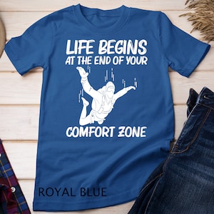 Engraçado paraquedismo para homens mulheres paraquedismo salto céu mergulho camiseta moletom