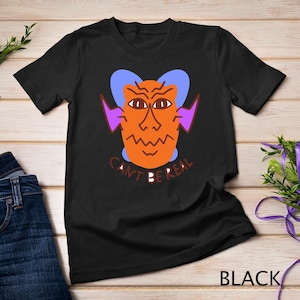 Orange Cartoon Character With Purple Ear - Can't Be Real T-Shirt Sweatshirt