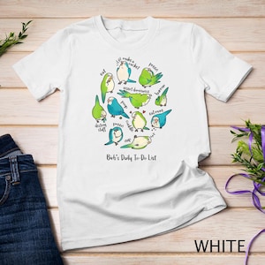 Quaker Parrot tägliche To-Do-Liste T-Shirt Sweatshirt