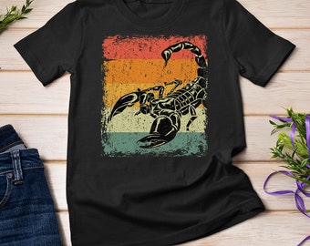 Retro Scorpio Gift Vintage Scorpion T-Shirt Sweatshirt