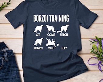 Borzoi Training for Russian Wolfhound Owners Premium T-Shirt Sweatshirt