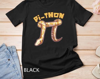 Pi-thon Pi Ball Python Boa Haustier Schlange Reptil Mathe T-Shirt Sweatshirt