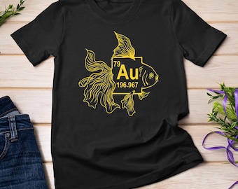 Peixe dourado Peixe dourado AU Química Ciência Camiseta Moletom