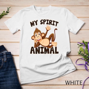 Monkeys My Spirit Animal Monkey Lover Chimp Animal Lifestyle Pullover Hoodie T-Shirt Sweatshirt