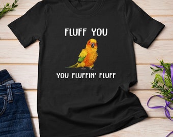 Sun Conure Shirt Fluff Sie Conure Papagei Vogel T-Shirt Sweatshirt